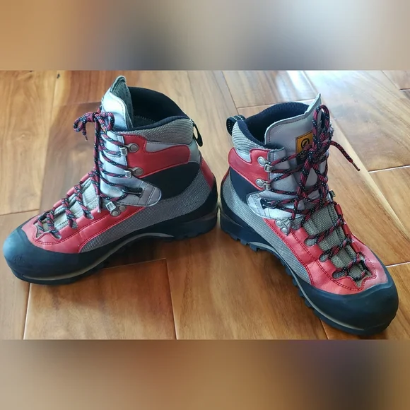 Scarpa Charmoz Red and Gray Mountaineering Boots - Picture 5 of 7